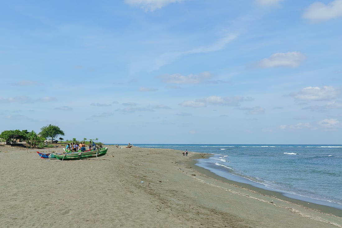 Suai beach, East Timor