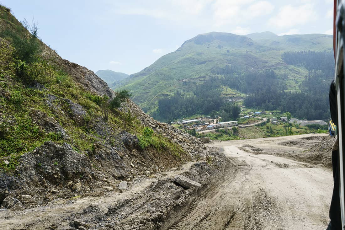 Road to Maubisse, East Timor