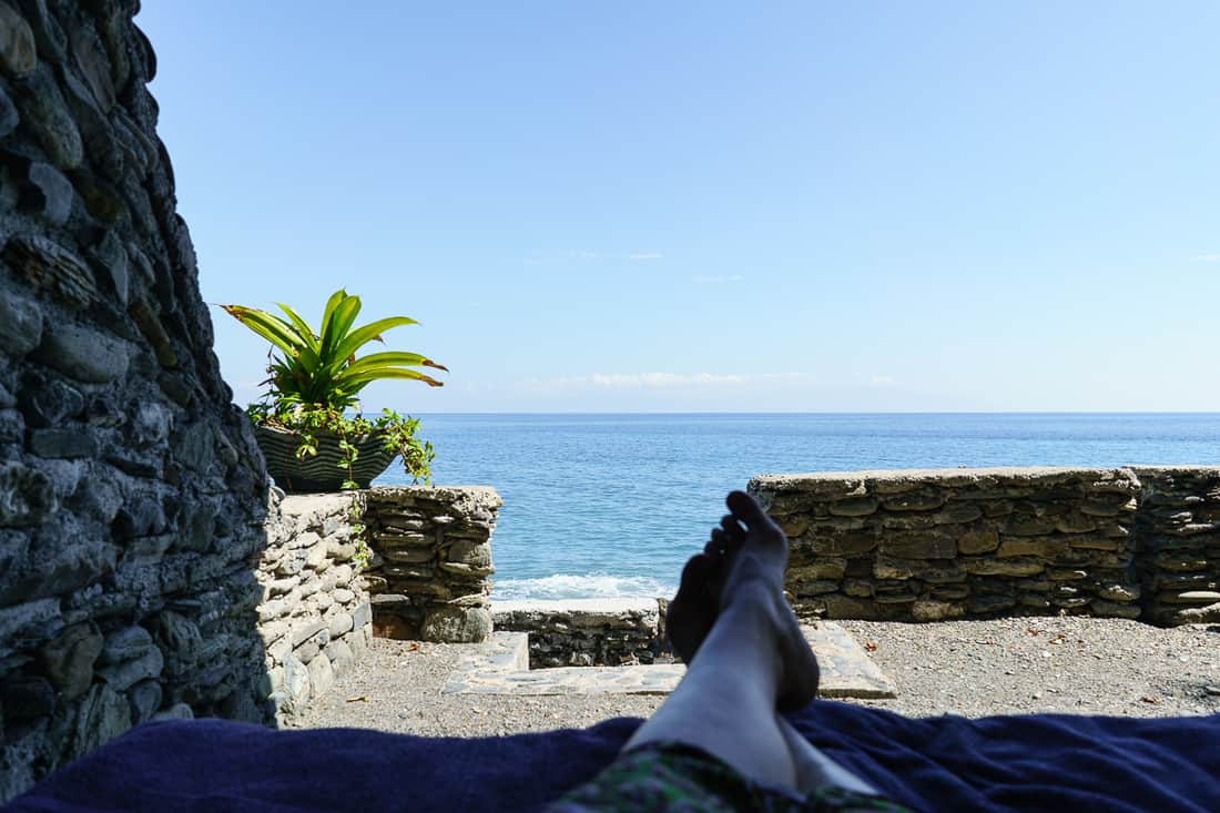 View from Caimeo Beach Resort, Liquica, East Timor