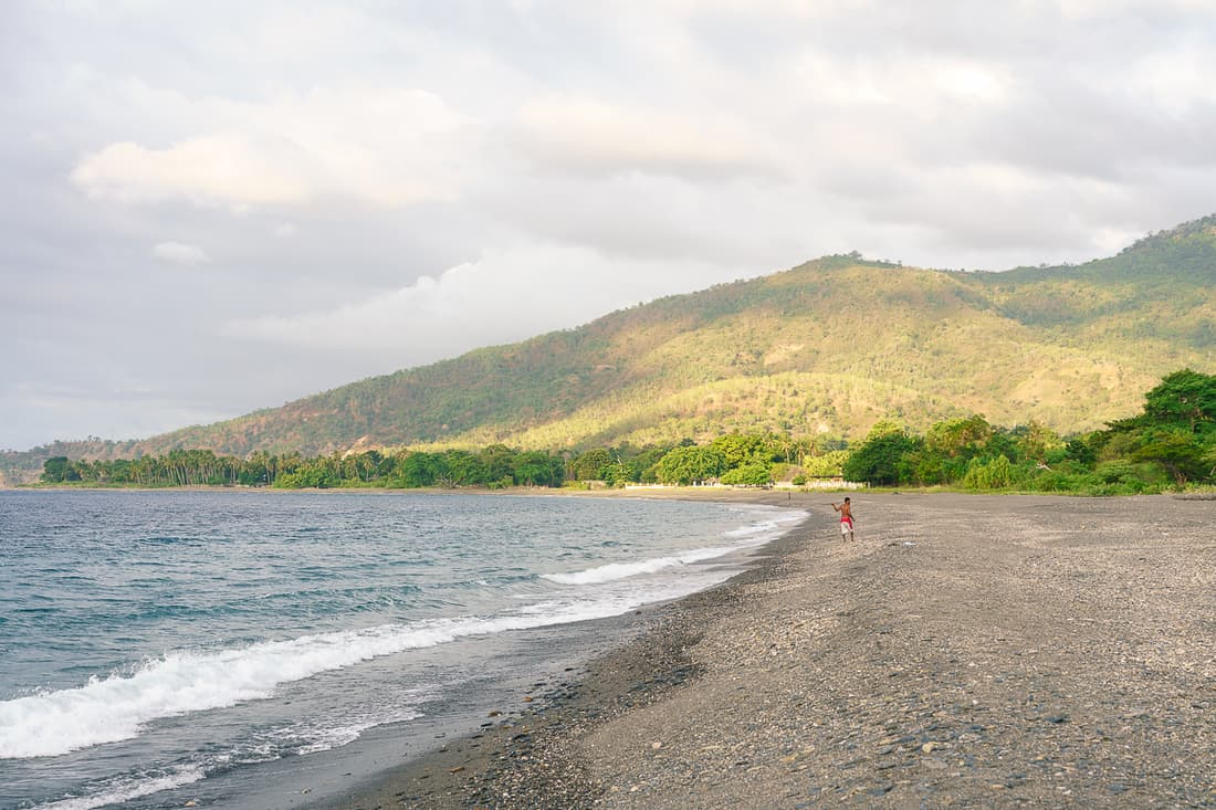 Liquica's Lauhata beach, East Timor