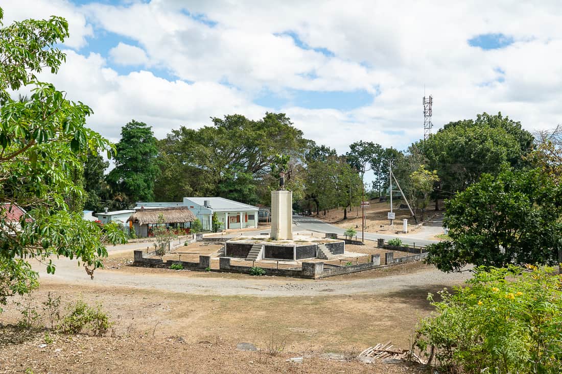 View of in Balibo 5 Flag House, East Timor