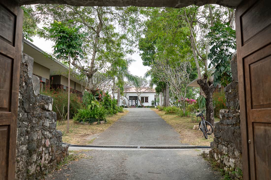 Entrance of Balibo Fort Hotel, East Timor