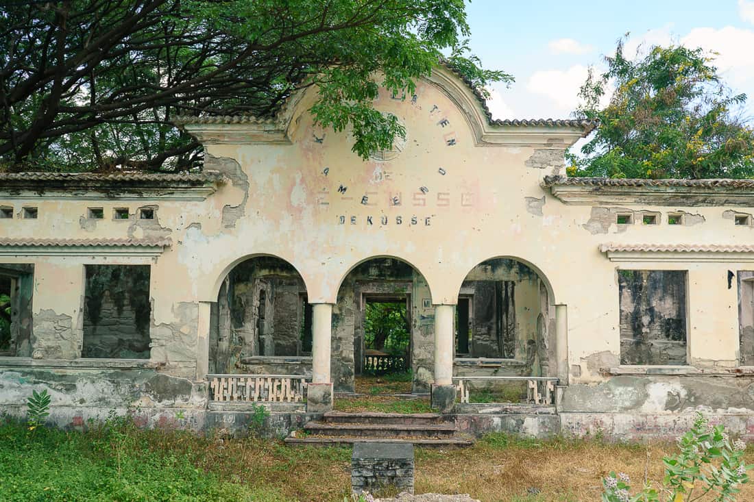 Future tourist information center, Pante Macassar, Oecusse, East Timor