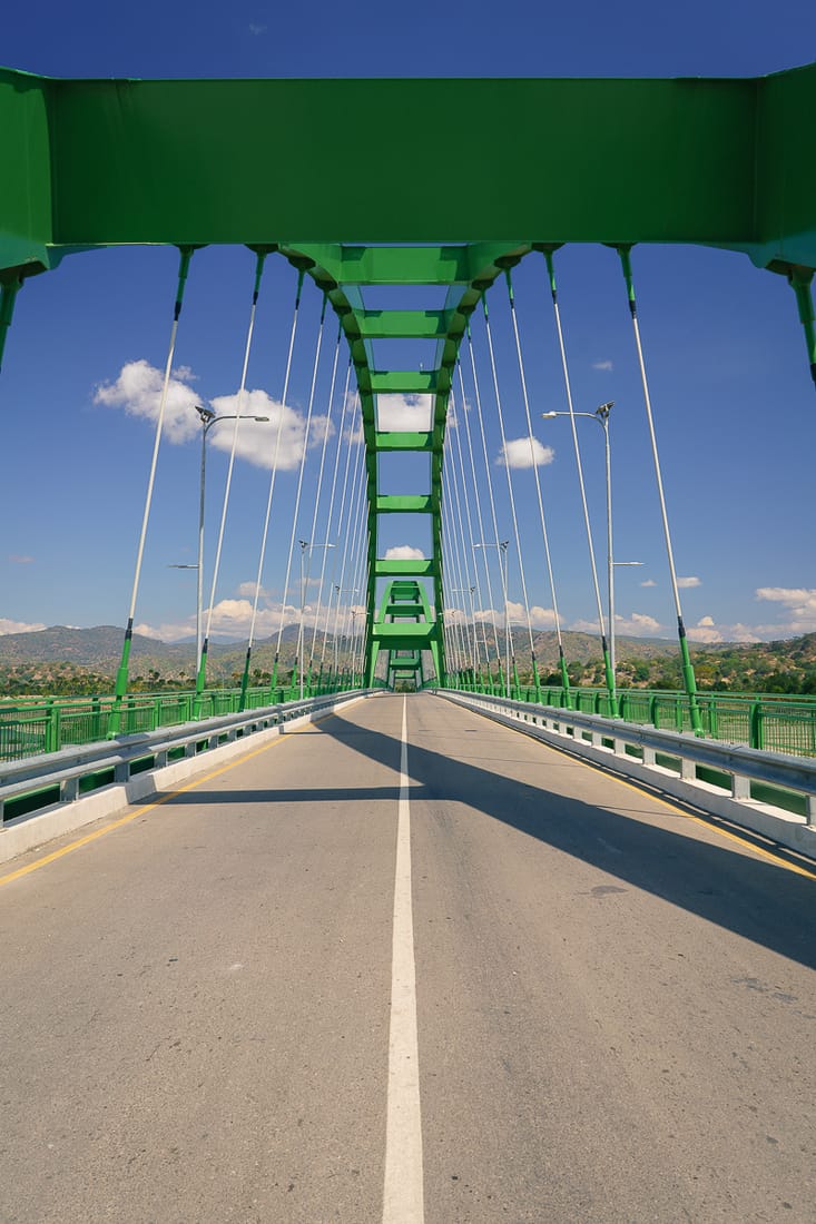 Noefefan bridge outside Pante Macassar, Oecusse, East Timor