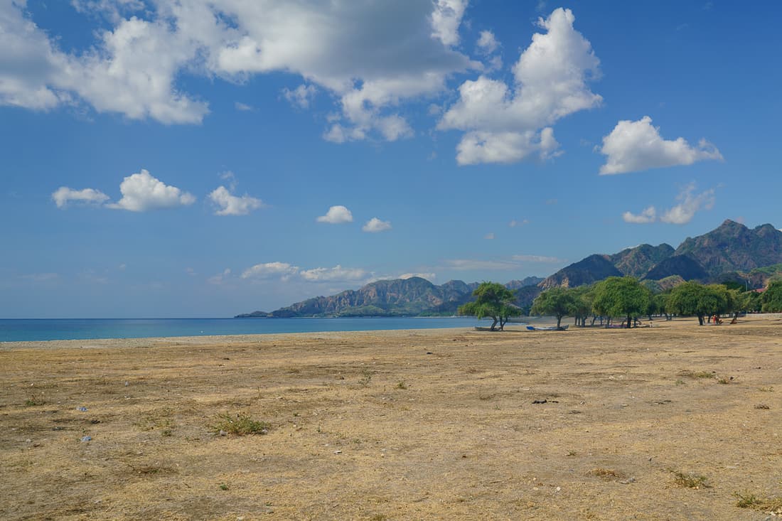 Beach by the airport, Pante Macassar, Oecusse, East Timor 